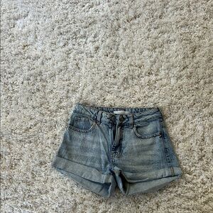 Levi's Light Blue Jean Shorts